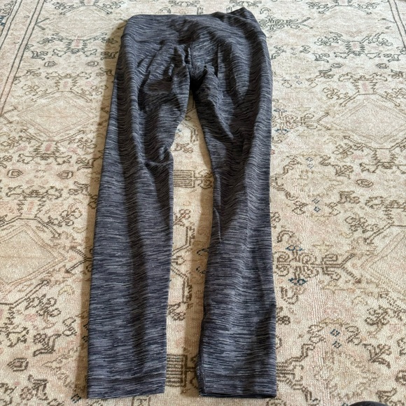 Lululemon Women’s Wunder Under HR Tight Heathered Gray Leggings | Size 8 - Picture 5 of 7